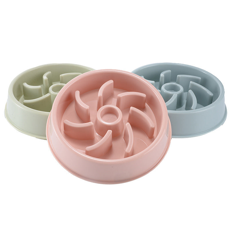 Plastic Slow Feeder Bowl