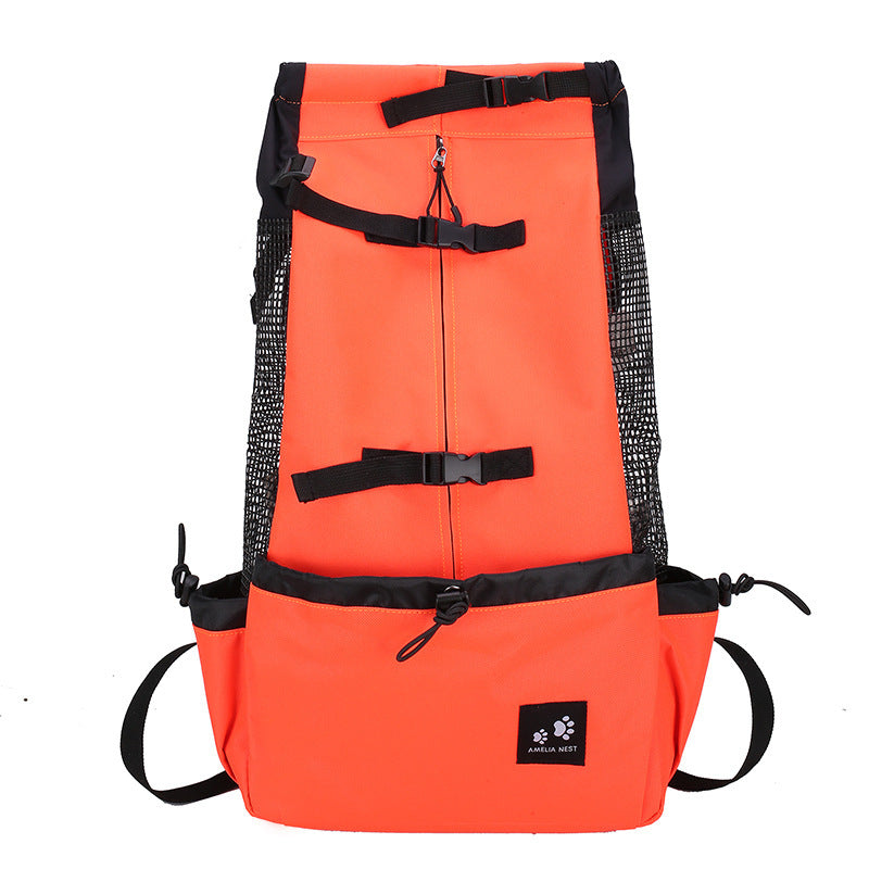 Double-Shoulder Portable Dog Carrier Backpack