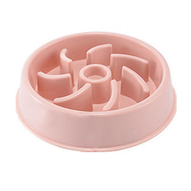 Plastic Slow Feeder Bowl