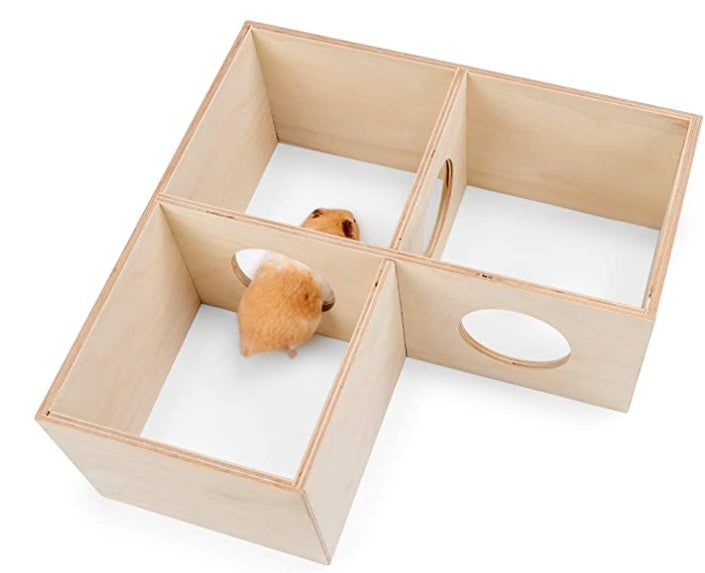 Multi-Room Hamster Cage