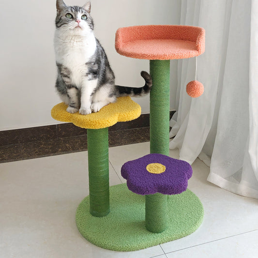 Cat Tower with Scratch Board