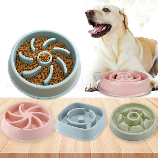 Plastic Slow Feeder Bowl