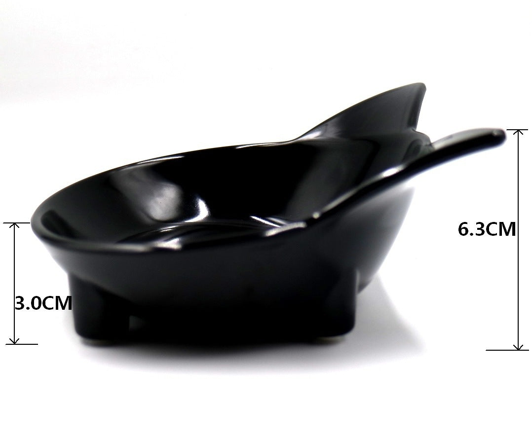 Non-Slip Colored Melamine Cat Bowl