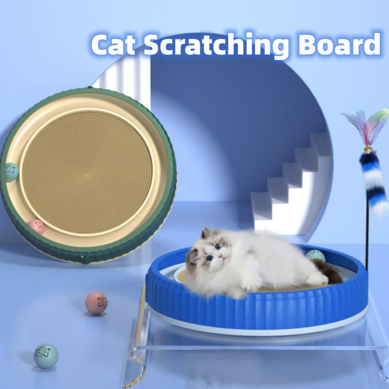 Round Cat Scratching Board