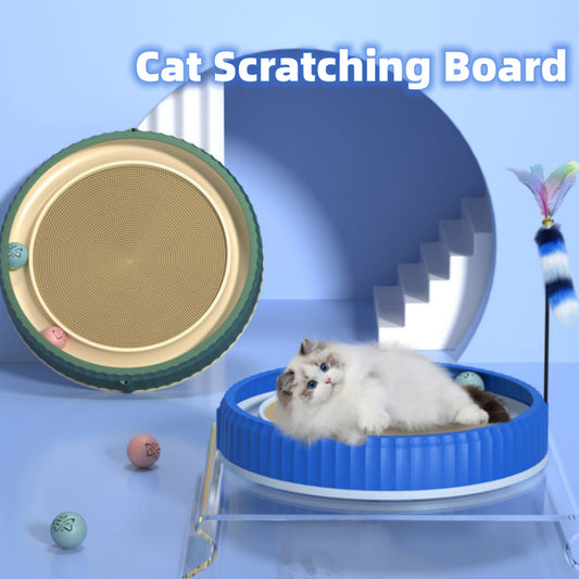 Round Cat Scratching Board