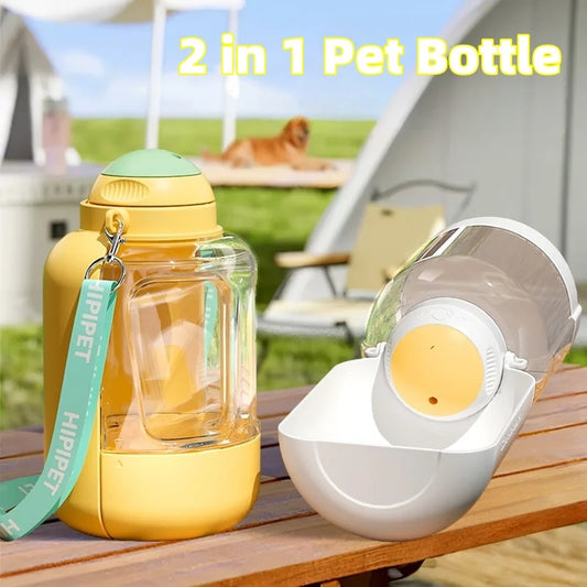 Portable Pet Water and Food Dispenser
