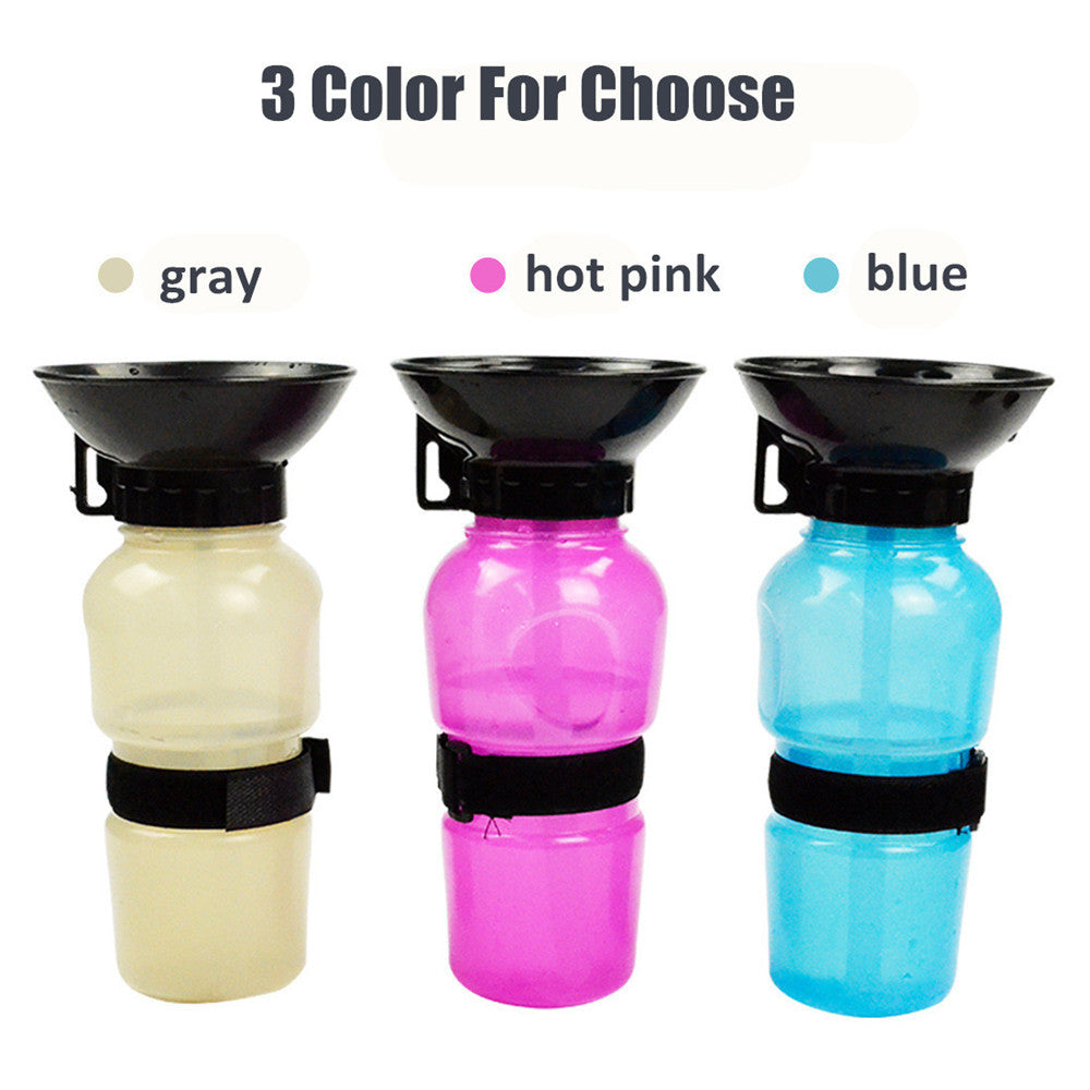 Squeeze-Type Portable Pet Water Bottle