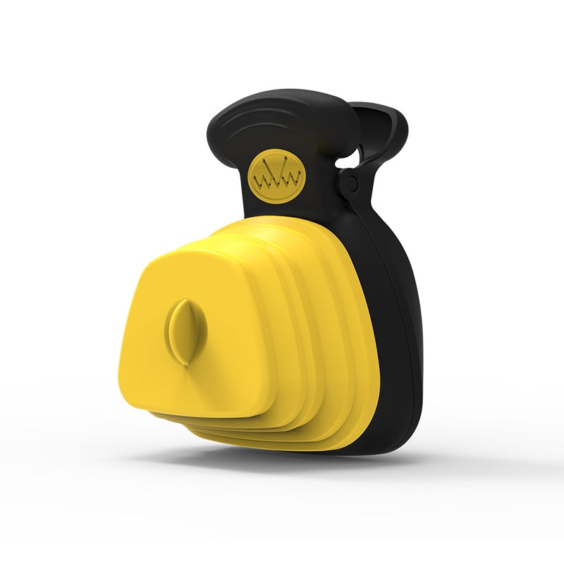 Dog Poop Bag Dispenser with Foldable Scoop