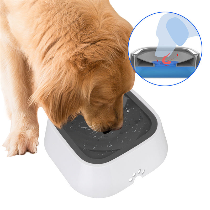 1.5L Anti-Overflow Pet Water Bowl