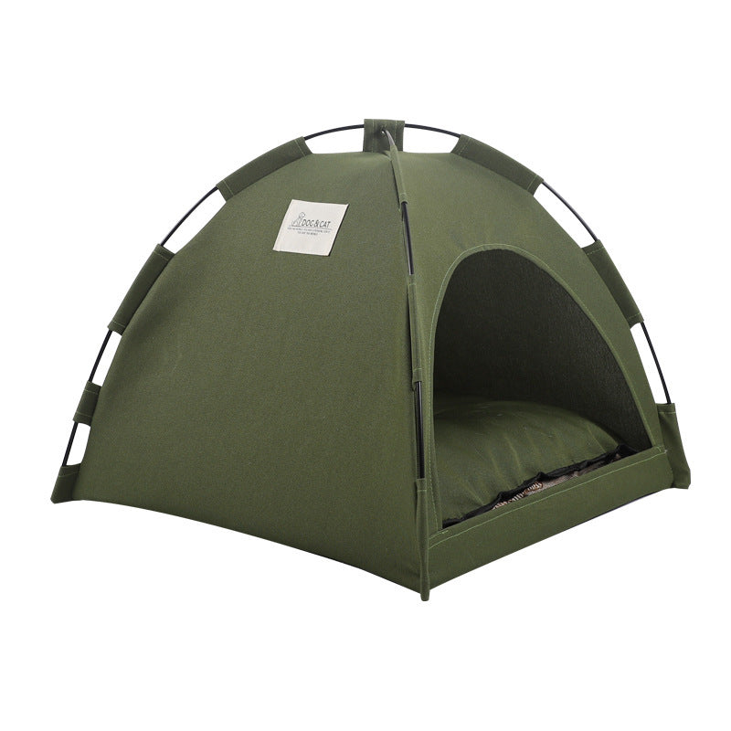 Cat Tent with Cooling Mat & Cushion