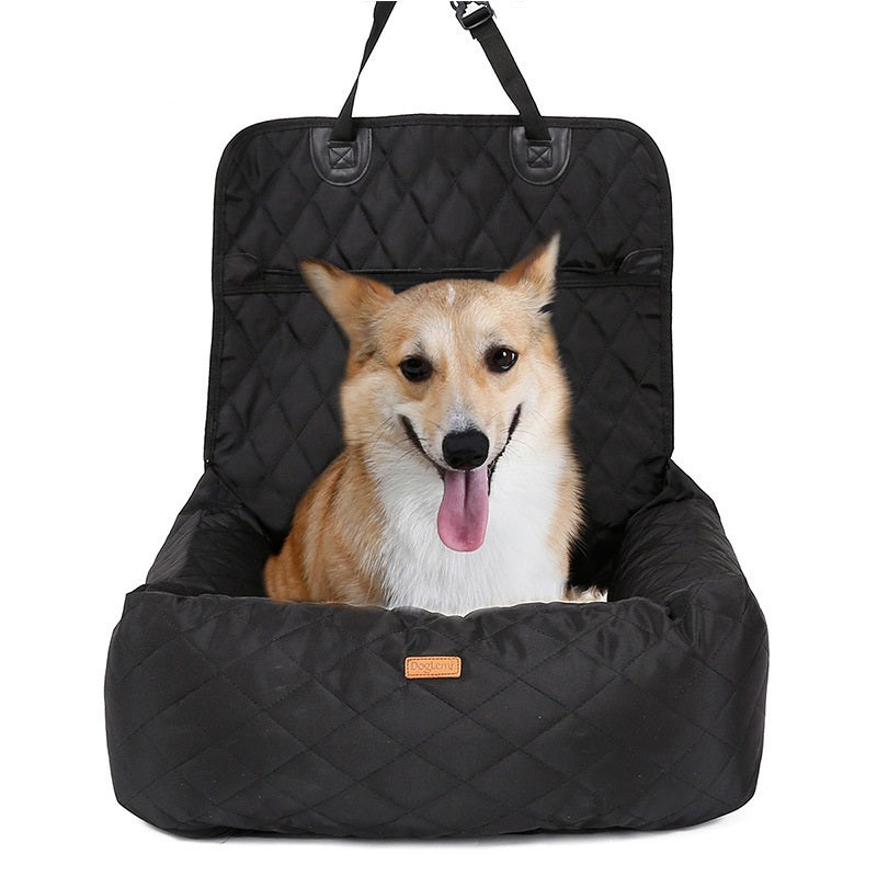 Folding Dog Carrier & Car Seat Pad